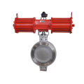 Iso Standard Soft Sealing Flange One Shaft Wafer Butterfly Valve